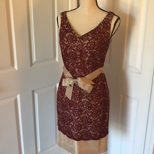 FINAL DROP NWT The Limited red lace dress